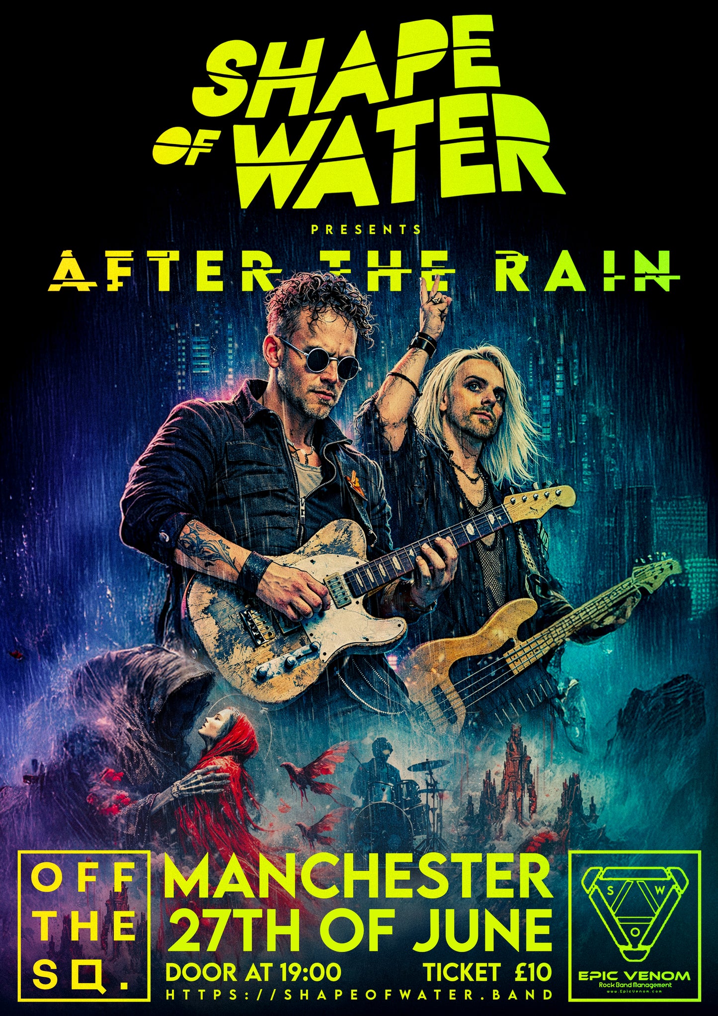 PRE-ORDER Shape Of Water - Petrichor (Deluxe Edition) + Manchester's Show Ticket