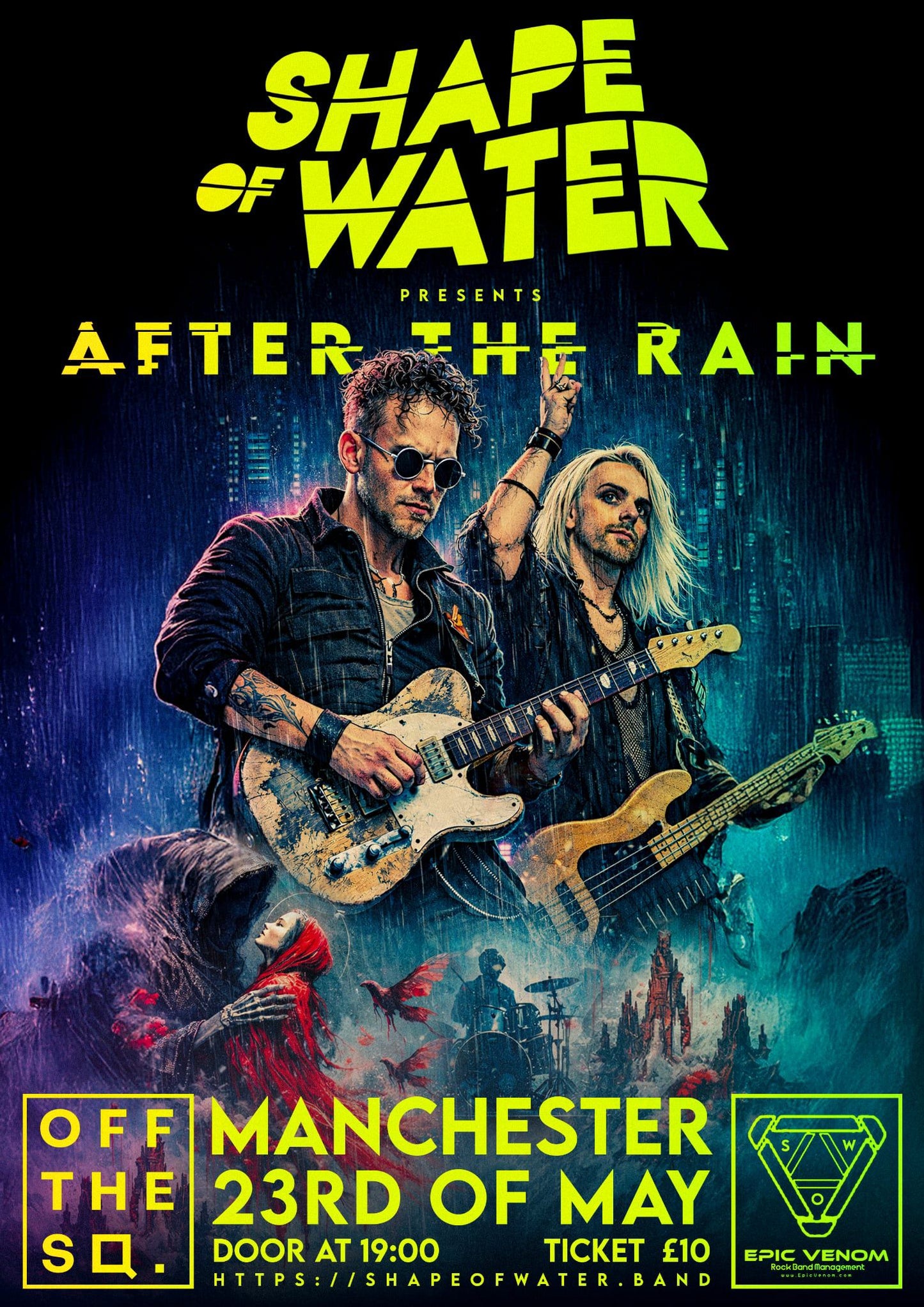 PRE-ORDER Shape Of Water - Petrichor (Deluxe Edition) + Manchester's Show Ticket